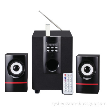 2.1 Multimedia Speaker Read USB&SD, Can Also Connect PC